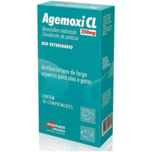 Agemoxi CL 250 Mg Caixa com 10 Comprimidos