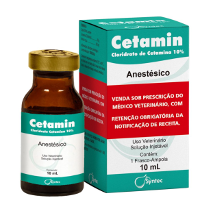 Cetamin Injetável-10 mL