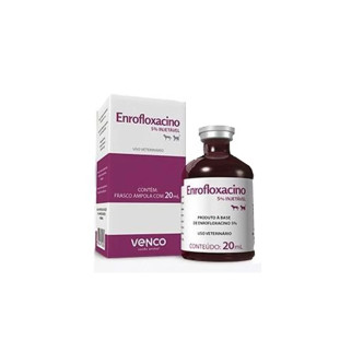 Enrofloxacino 5% Injetável 20 mL