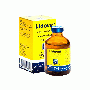 Lidovet Injetável 50ml (Lidocaína S/V)