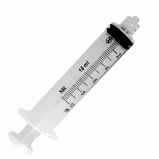 Seringa Descartável 10mL Louer Lock Sem Agulha Caixa com 50 Unidades SR