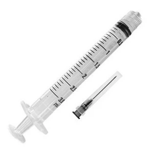 Seringa Descartável Louer Lock 3ml Com Agulha 25x07mm Caixa com 100 Unidades SR