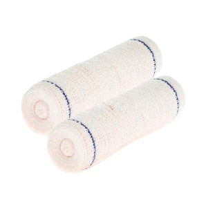 Atadura Crepe 12cmx1,80 13 Fios Soft Pacote com 12 Unidades