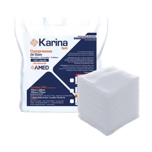 KARINA Linha Soft- Compressa de gaze
