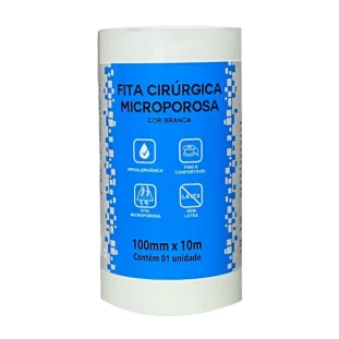 Fita Micropore Branca 10cmx4.5m Ciex