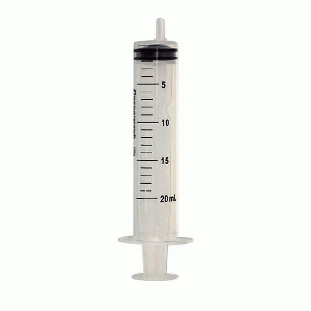 Seringa 20 mL Luer Slip Sem Agulha 