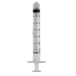 Seringa 3mL Luer Lock Sem Agulha 